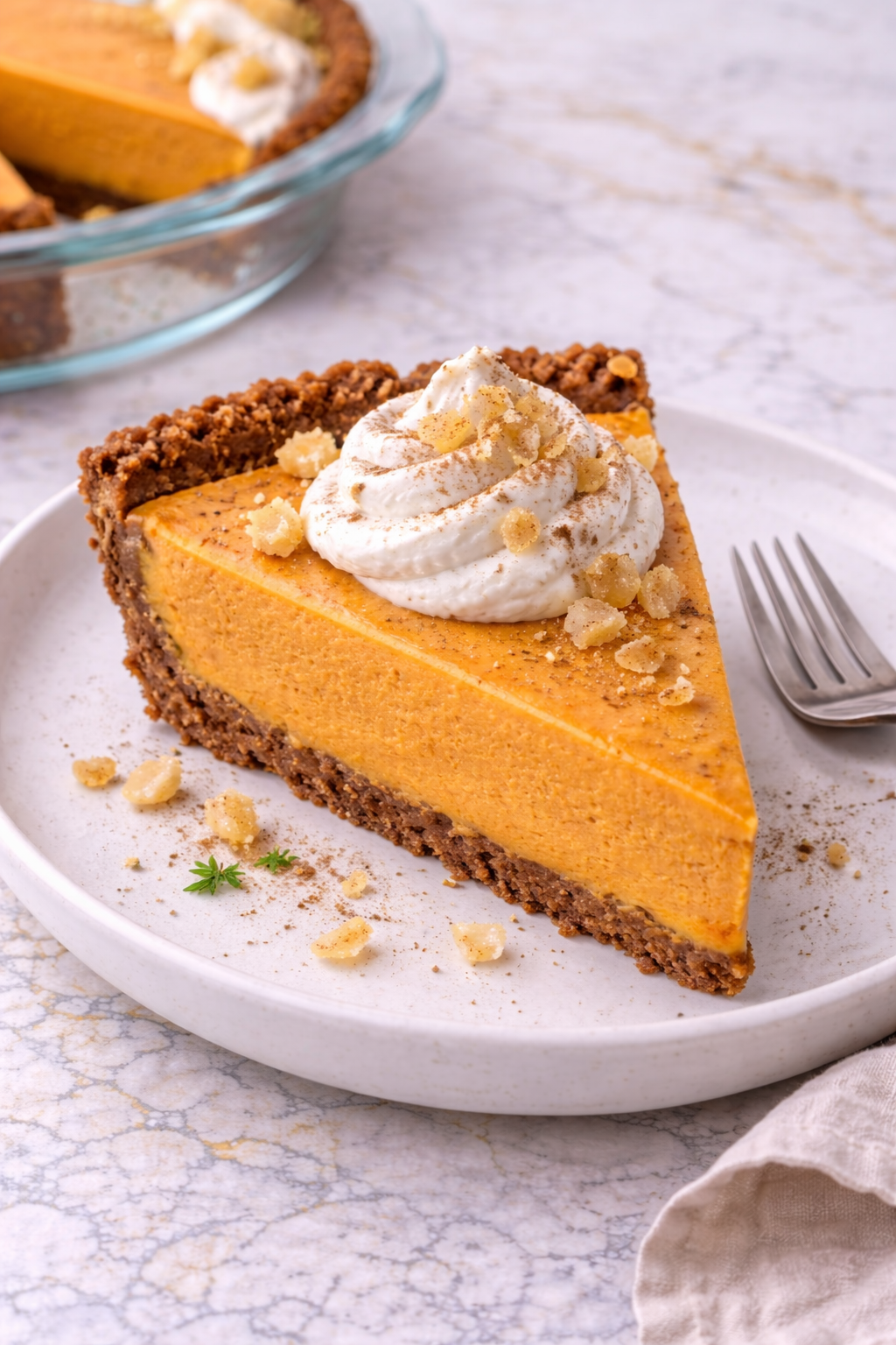 Sweet Potato Ginger Pie – thepantryspoon.com